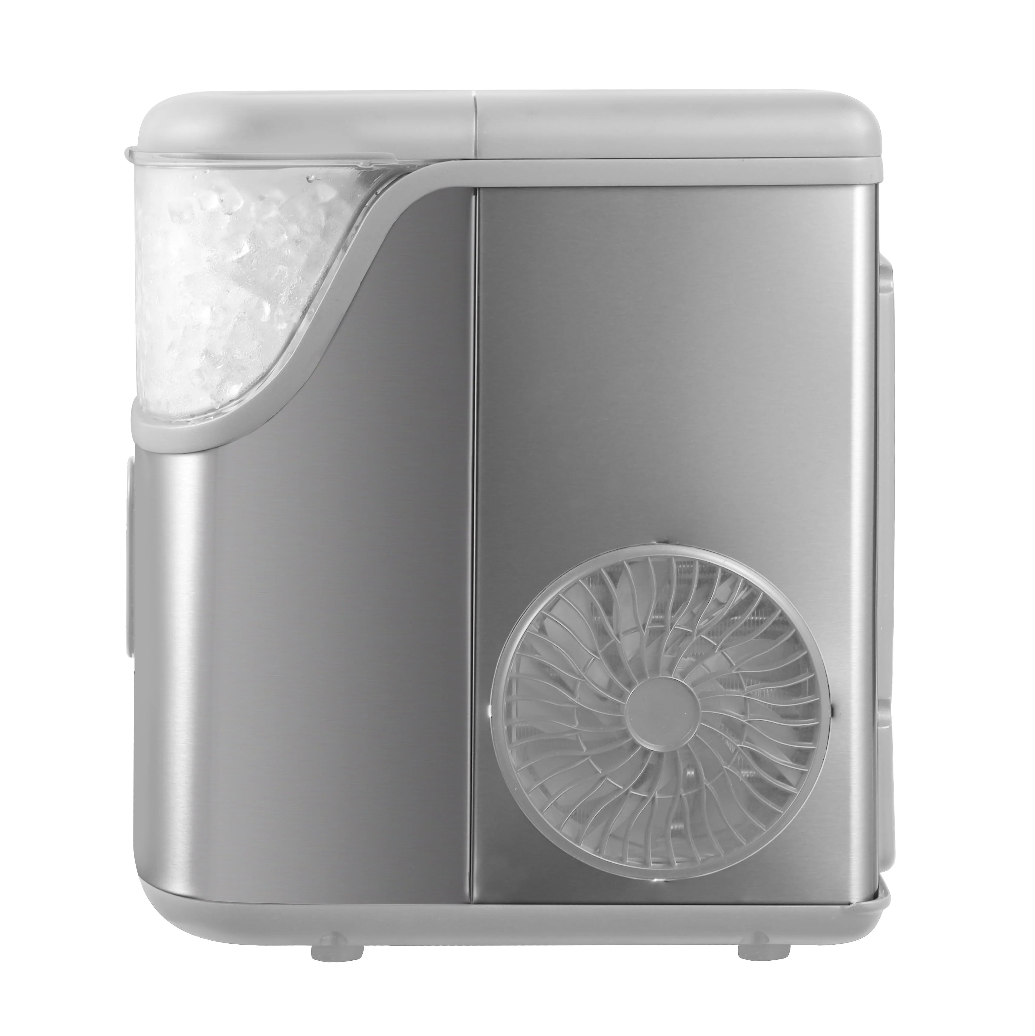 33 Lbs. Nugget Ice Maker - BLACK Stainless Steel L1789