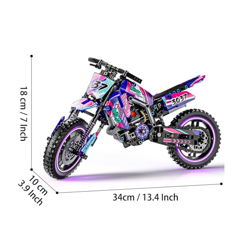 476 PCS Motorcycle Building Block Set H48423