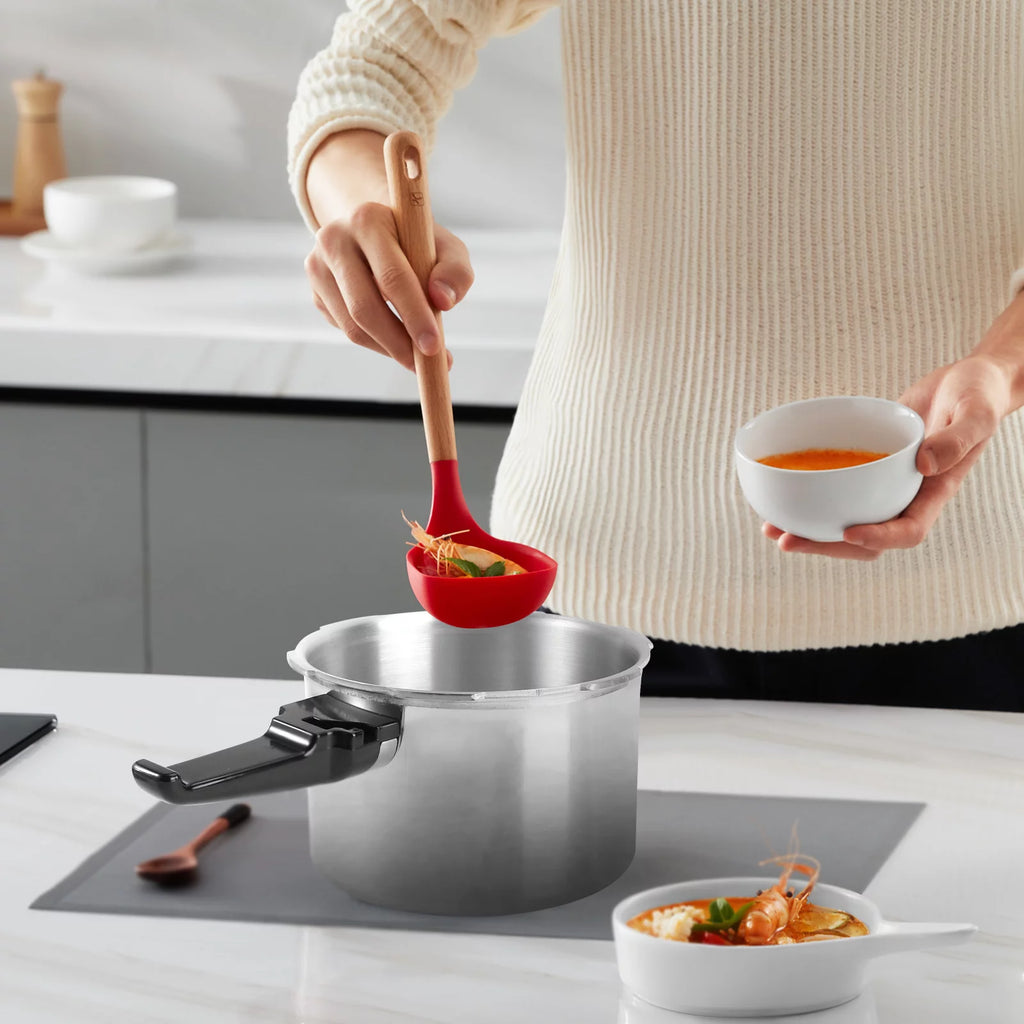 Silver Mini Pressure Cooker Cooking Pot O49667