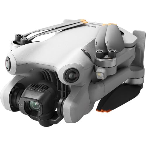 DJI Mini 4 Pro Drone Fly More Combo with RC 2 Controller, Folding Drone with 4K Video, Under 249g, 34 Mins Flight Time, 3 Batteries Bundle with 128GB Memory Card W230456