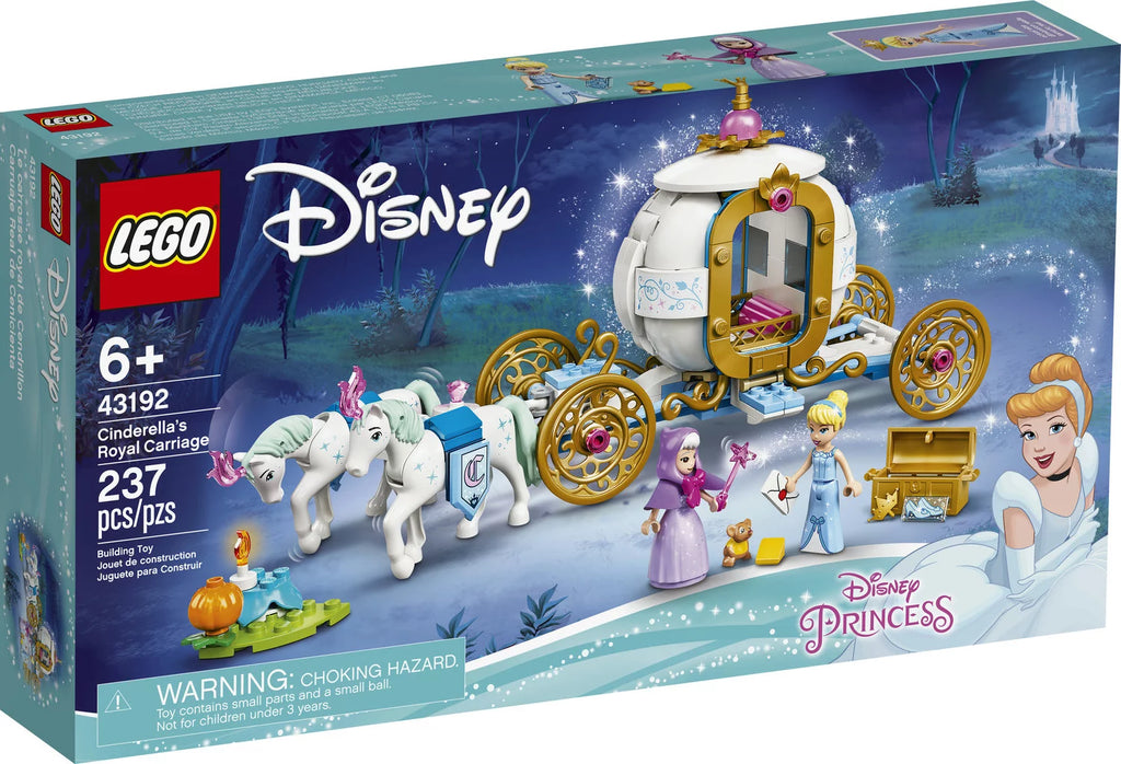 LEGO Disney Cinderella’s Royal Carriage 237 Pieces Building Toy L133
