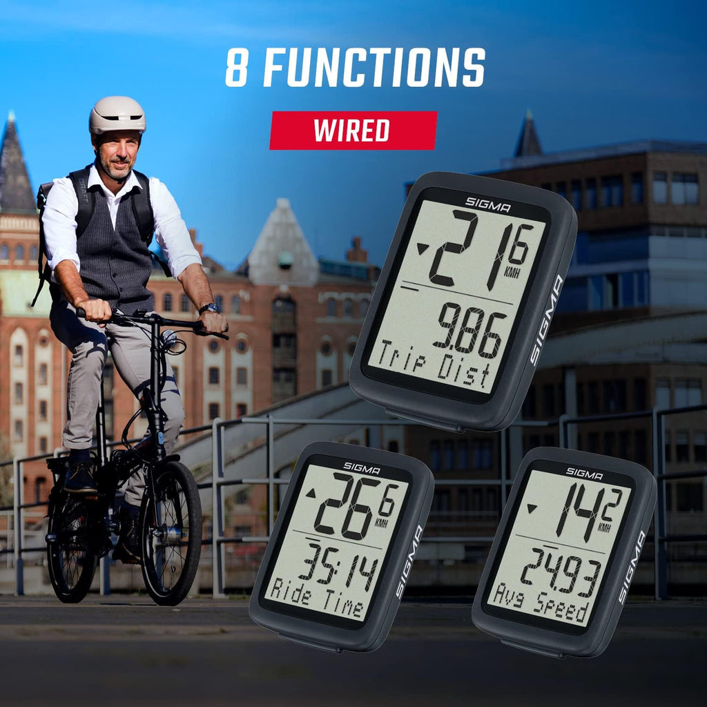 Bike Computer with Speed Comparison V588