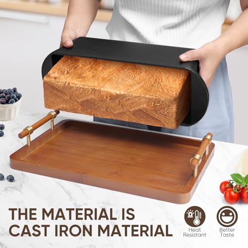 Cast Iron Nonstick Bread Pan with Lid 13x5 Inch P2461