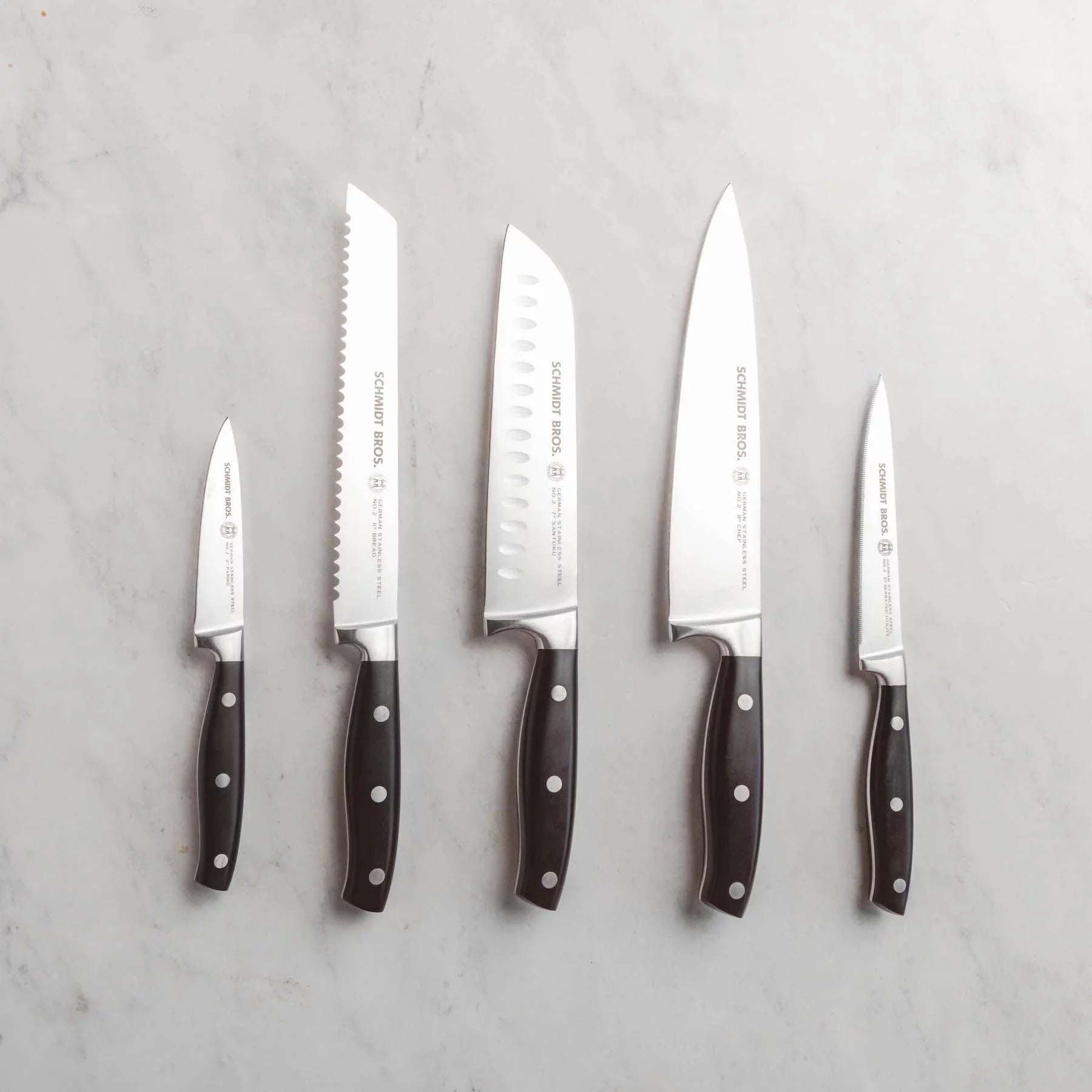 10-Piece Knife Set with Sheaths S788