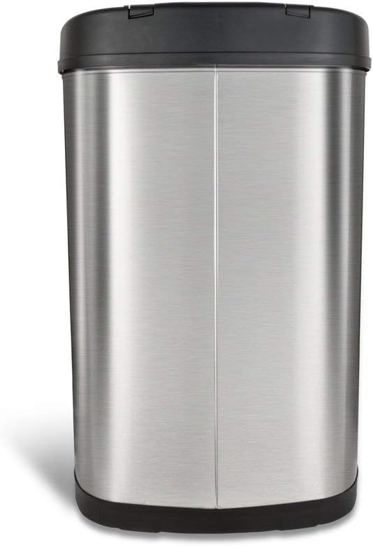Silver Motion Sensor Trash Can S27843