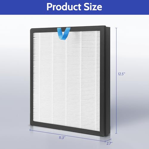 2 Pack Replacement Filter for Air Purifier D392359