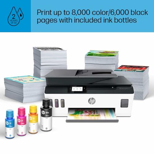 Wireless All-in-One Ink-Tank Printer with Auto Document Feeder S888066