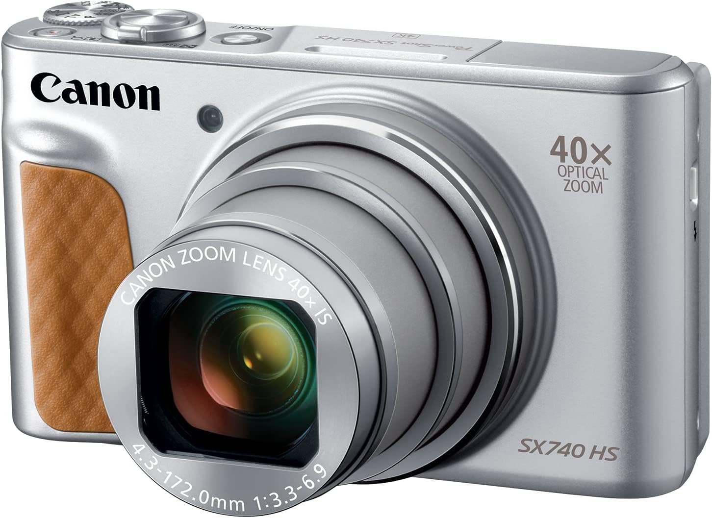 Silver PowerShot SX 740 HS Digital Camera N4060