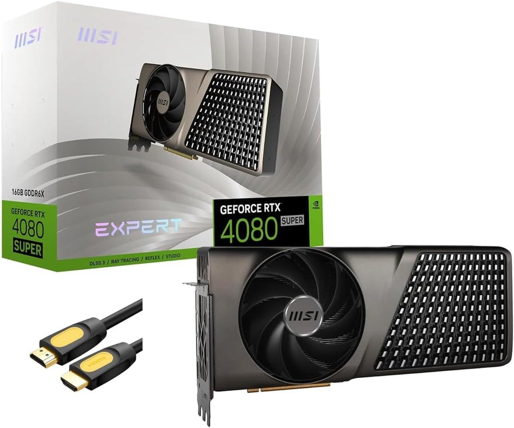GeForce RTX 4080 Super Graphics Card, 16GB GDRR6X, PCIe 4.0, 1 x HDMI 2.1a, 3 x DP 1.4a E251460