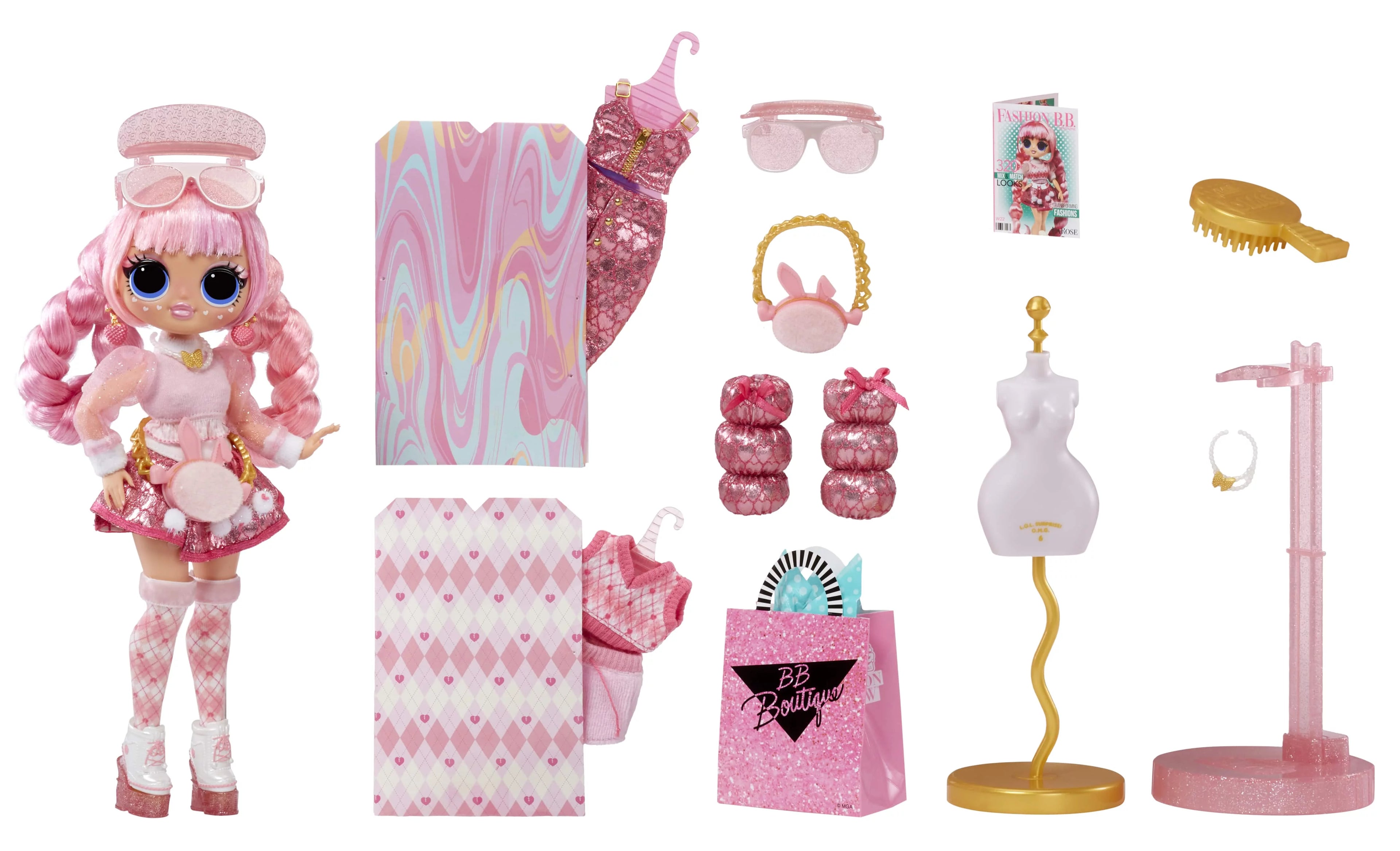 Fashion Doll with 320+ Fashion Looks K711