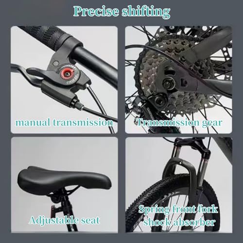 26 inch Kids Bike with Dual Disc Brakes and 24 Speeds Carbon Steel Frame L10919