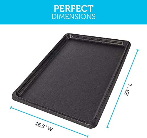 Replacement Tray for Dog Crates and Kennels - Plastic Bottom Pan Liner Fits 24" Inch Crate X43265