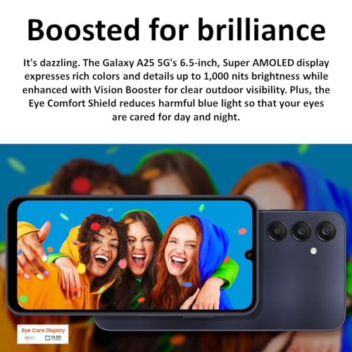 Galaxy A25 5G Dual SIM 128GB 6.5" 120Hz AMOLED 50MP Camera Blue S754698