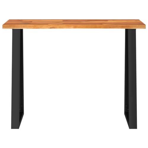 Solid Wood Acacia Console Table with Live Edge R7324