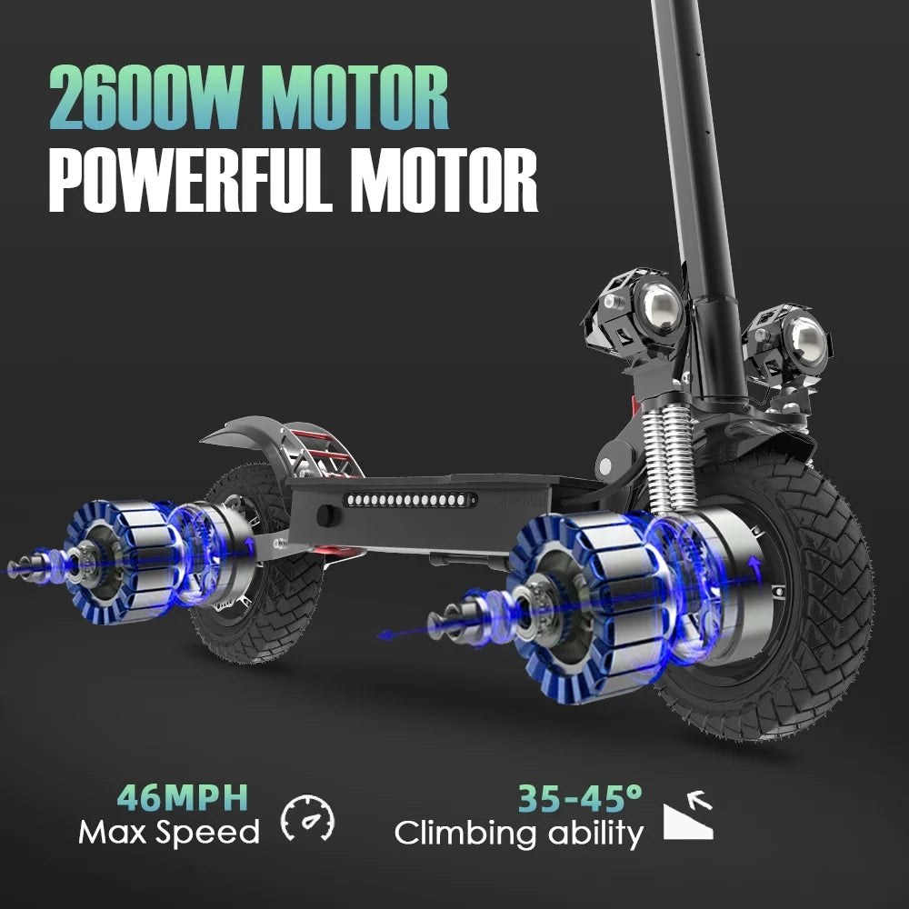 60V 2600W Dual Motors Electric Scooter N8452