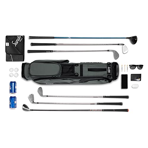 Lightweight Golf Stand Bag with Strap, 3.9 pounds J929244