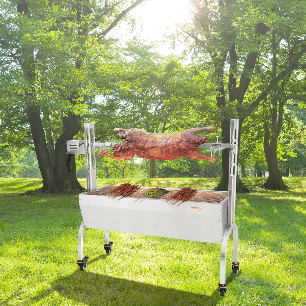 50W 90lbs Rotisserie BBQ Grill T360018