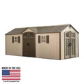 20 ft. x 8 ft. Outdoor Storage Shed Desert Sand H310272