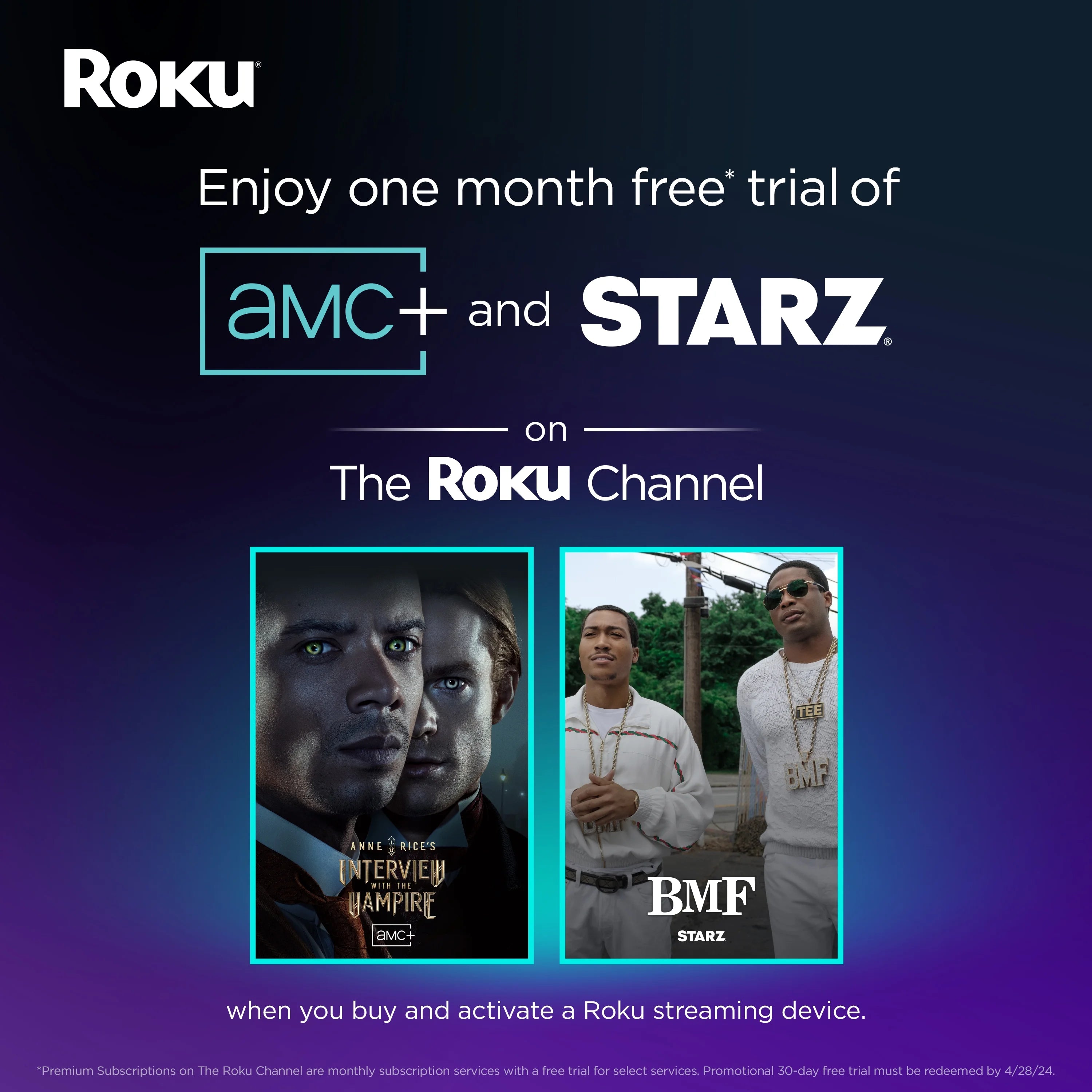 Roku Streaming Stick 4K Streaming Device with Voice Remote P289345