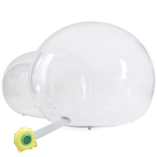 6.6ft Inflatable Clear Dome Bubble Tent with Air Blower U593920