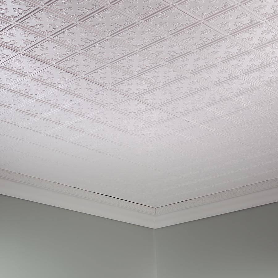 2 ft. x 4 ft. Matte White Ceiling Tile B91841
