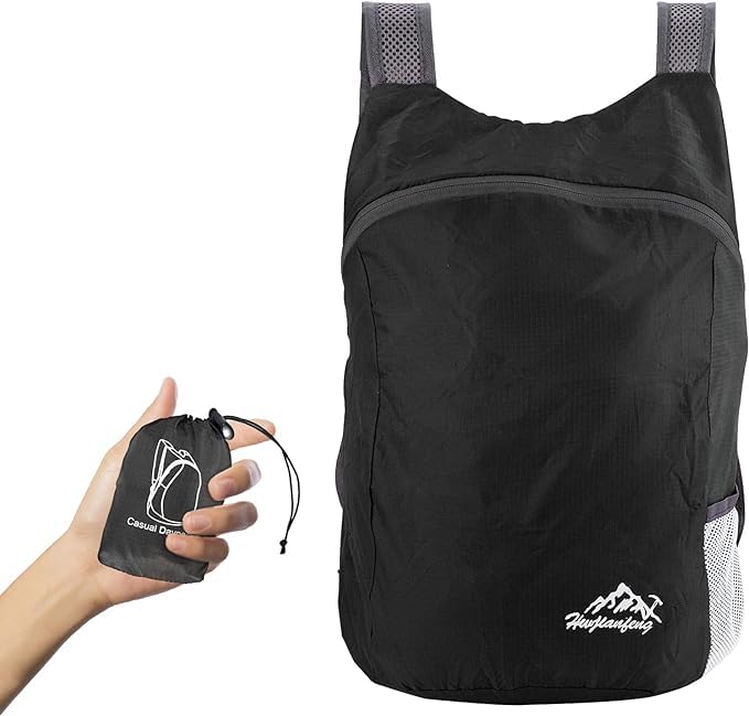 20L Ultralight Foldable Backpack Hiking Rucksack Water Resistant Travel Daypack C17096