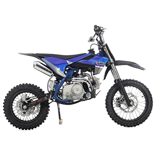 110cc Dirt Bike with Automatic Transmission, Electric Start, 14"/12" Tires (Black) I733009