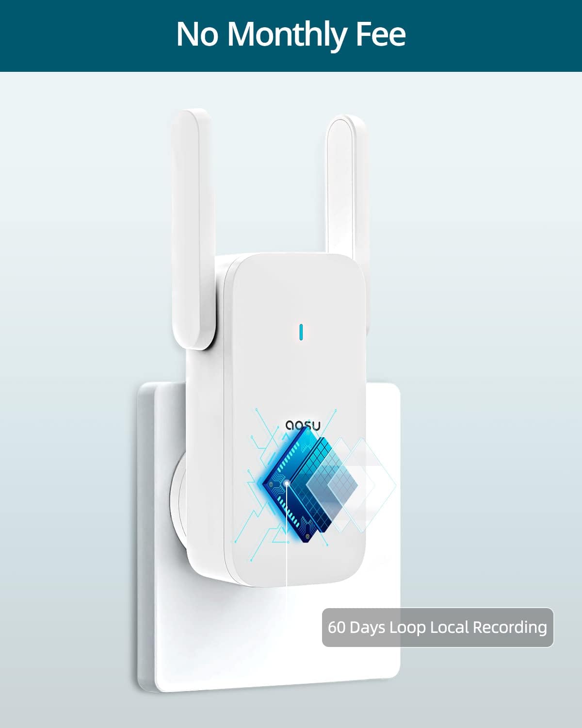 Wireless 5MP Video Doorbell with Homebase Y34486