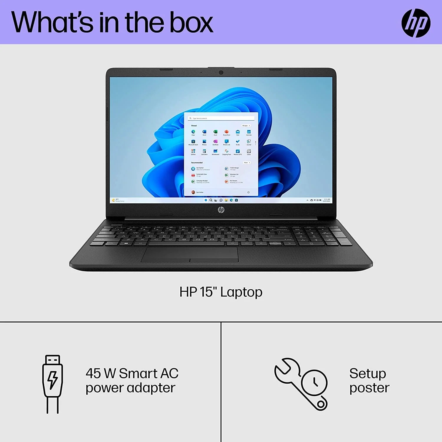 15.6" Laptop, Intel Pentium Silver N5030 Processor, Intel UHD Graphics, 16GB RAM, 512GB SSD, Windows 11 Home S Mode P774563