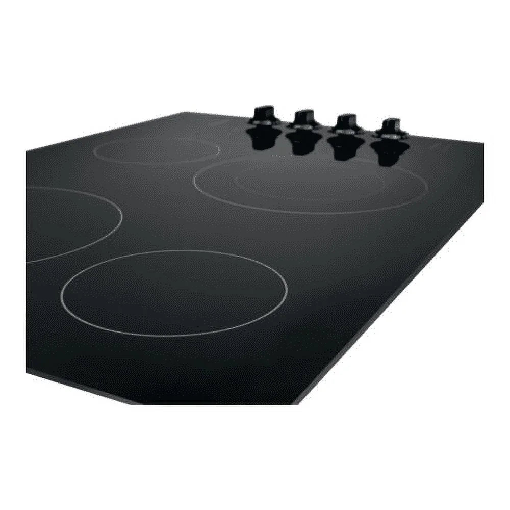 Black 30" Electric Cooktop with 4 Element Burners Ceramic Glass Surface G8776