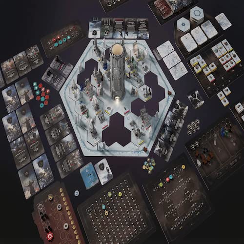 Cooperative Survival Strategy Board Game for 1-4 Players, Ages 16+ T1235