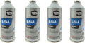 12 oz Self-Sealing Container R-134a Refrigerant 4 Pack R4482