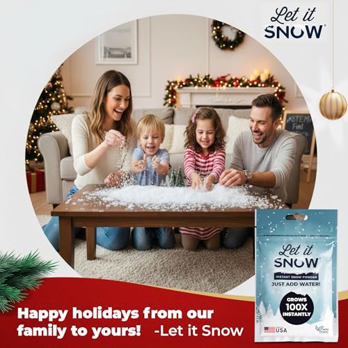 2 Pack Artificial Snow Powder A9392