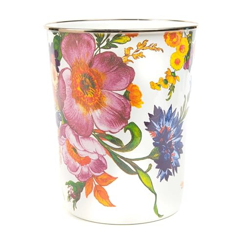Blue-and-White Royal Check Waste Bin L350
