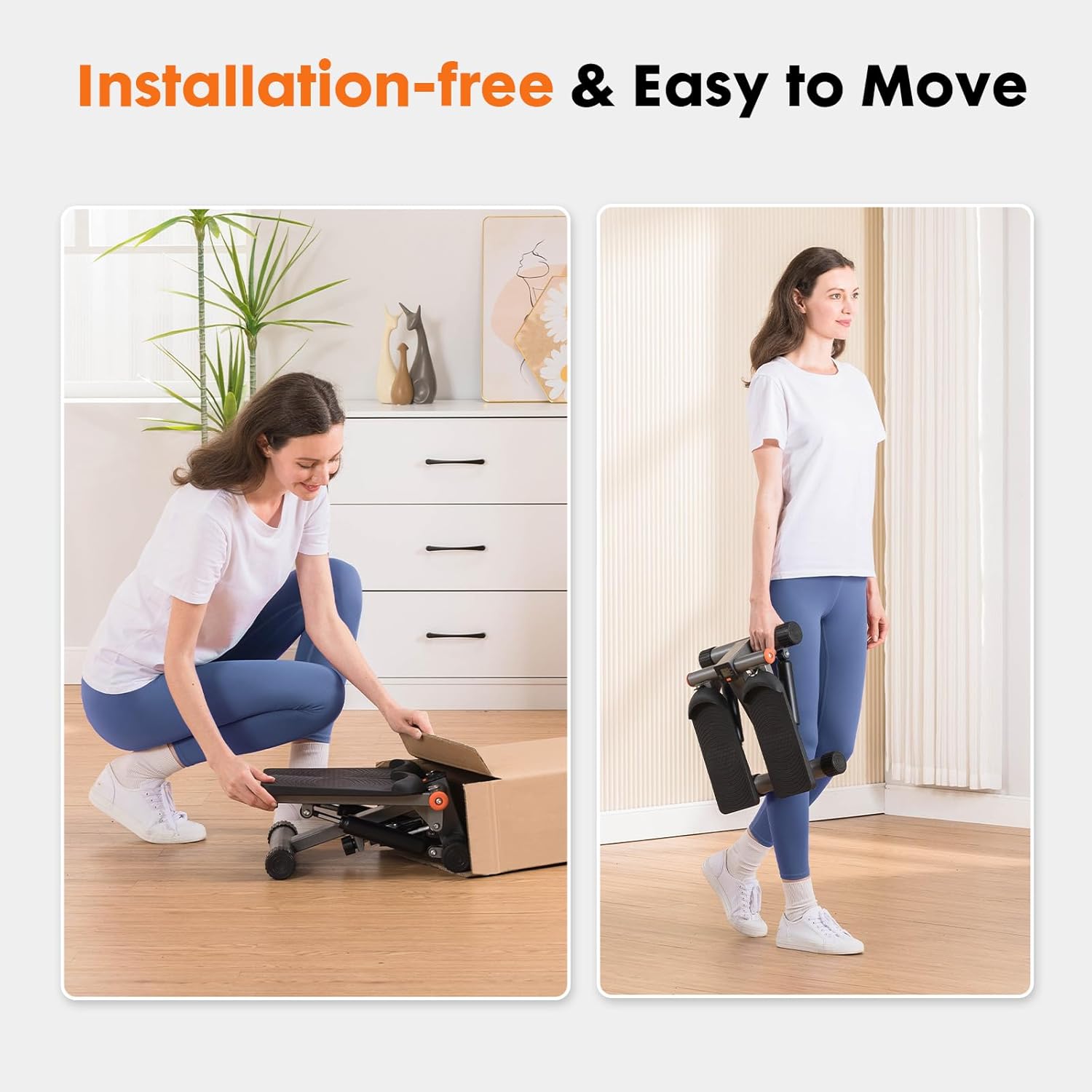 Mini Stepper with Resistance Bands G80129