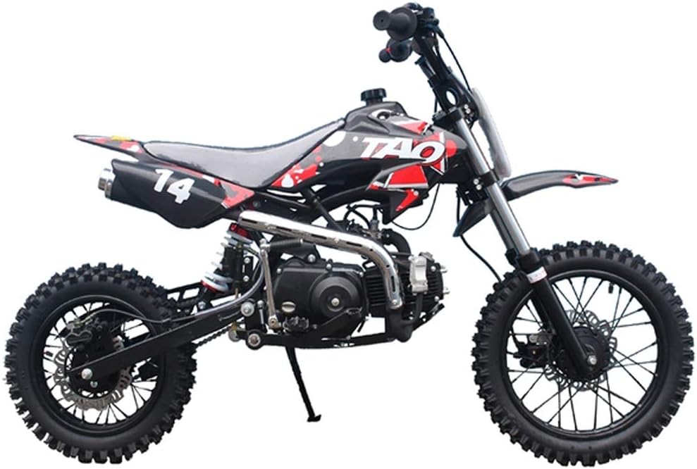 110cc Dirt Bike Pitbike with Gloves, Goggle and Handgrip (Black) I84640