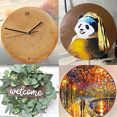 5PCS 14Inch 3 mm Thick Wood Circles D914