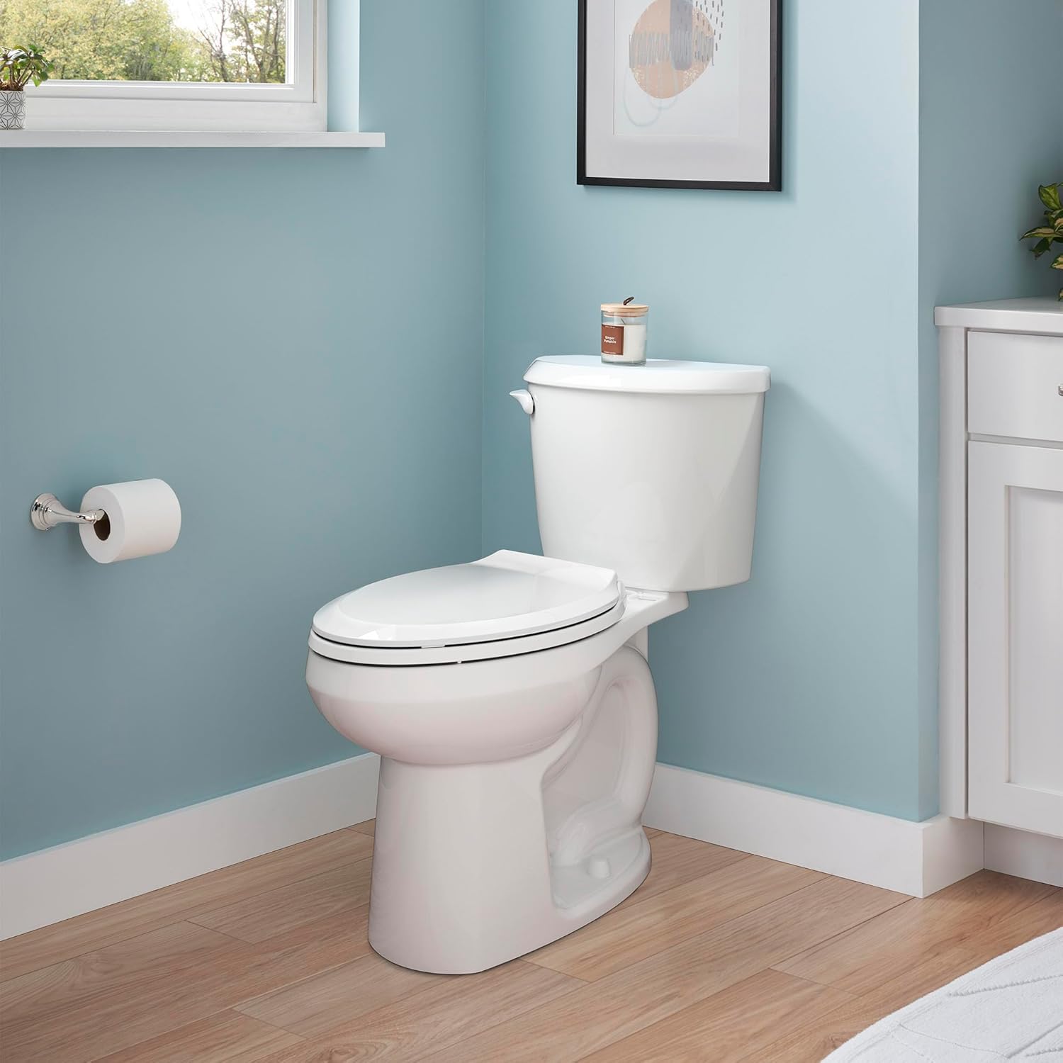 White Toilet Tank K691