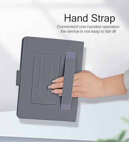 Black Protective Folio Stand Cover for iPad 10.2 Inch 9th/8th/7th Generation and iPad 10.5 Inch Air/Pro 3rd B421