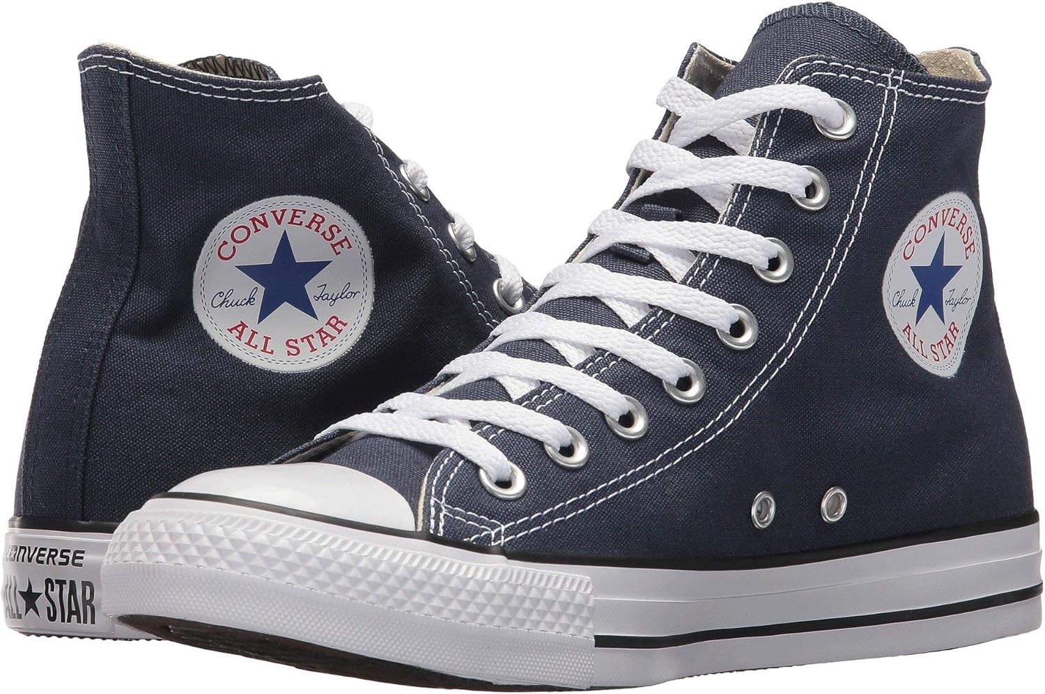 Navy Hi-Top Basketball Sneakers Z16822