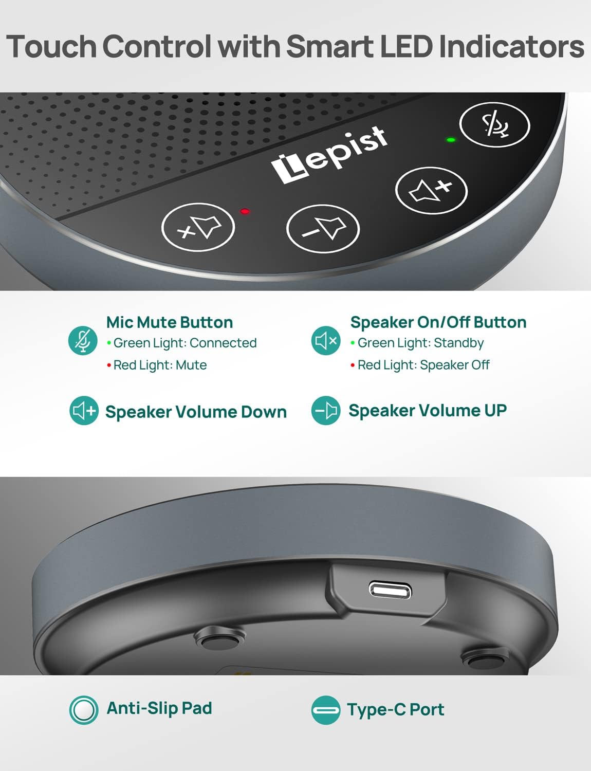 USB Speakerphone with Microphone X47249