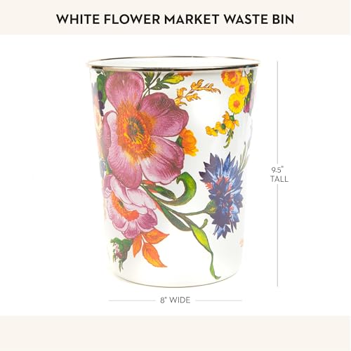 Blue-and-White Royal Check Waste Bin L350
