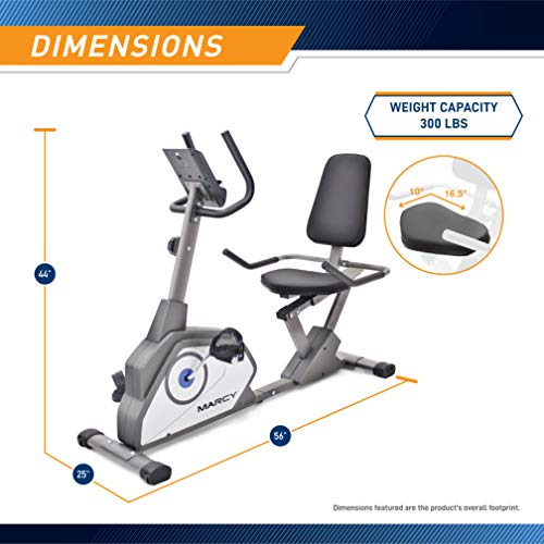 Magnetic Recumbent Exercise Bike with 8 Resistance Levels F98470