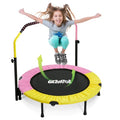 40'' Height-Adjustable Mini Trampoline with Sponge Handle E9187