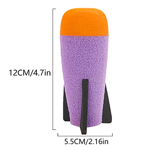 8-Pack Foam Ammo Refill for Toy Rocket Launcher D73895