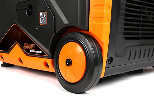 6800-Watt Dual Fuel Electric Start Portable Inverter Generator R7476