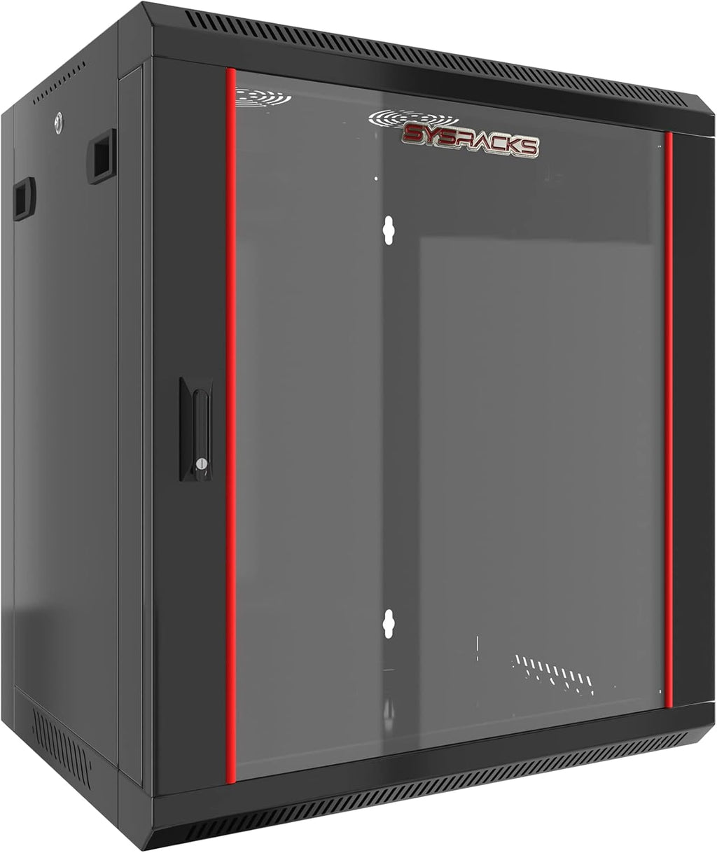 12U 24-Inch Depth Locking Server Cabinet E42890