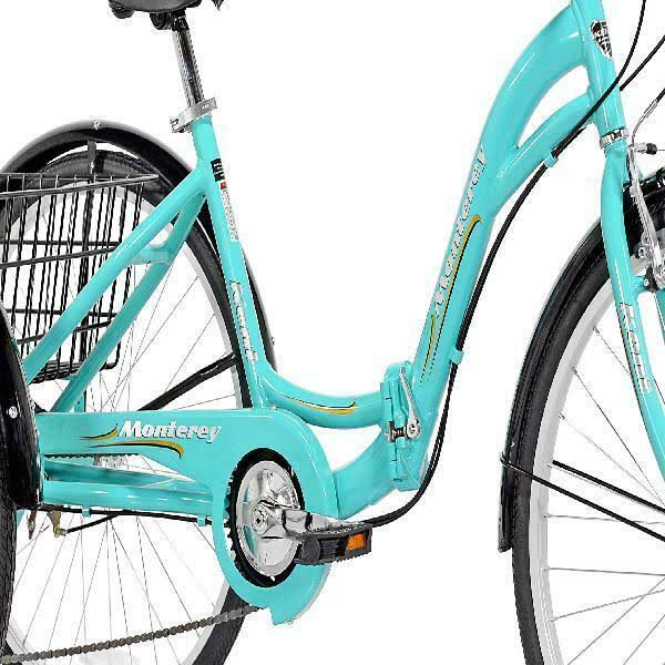 26 inch Folding Adult Trike, Aqua W7244