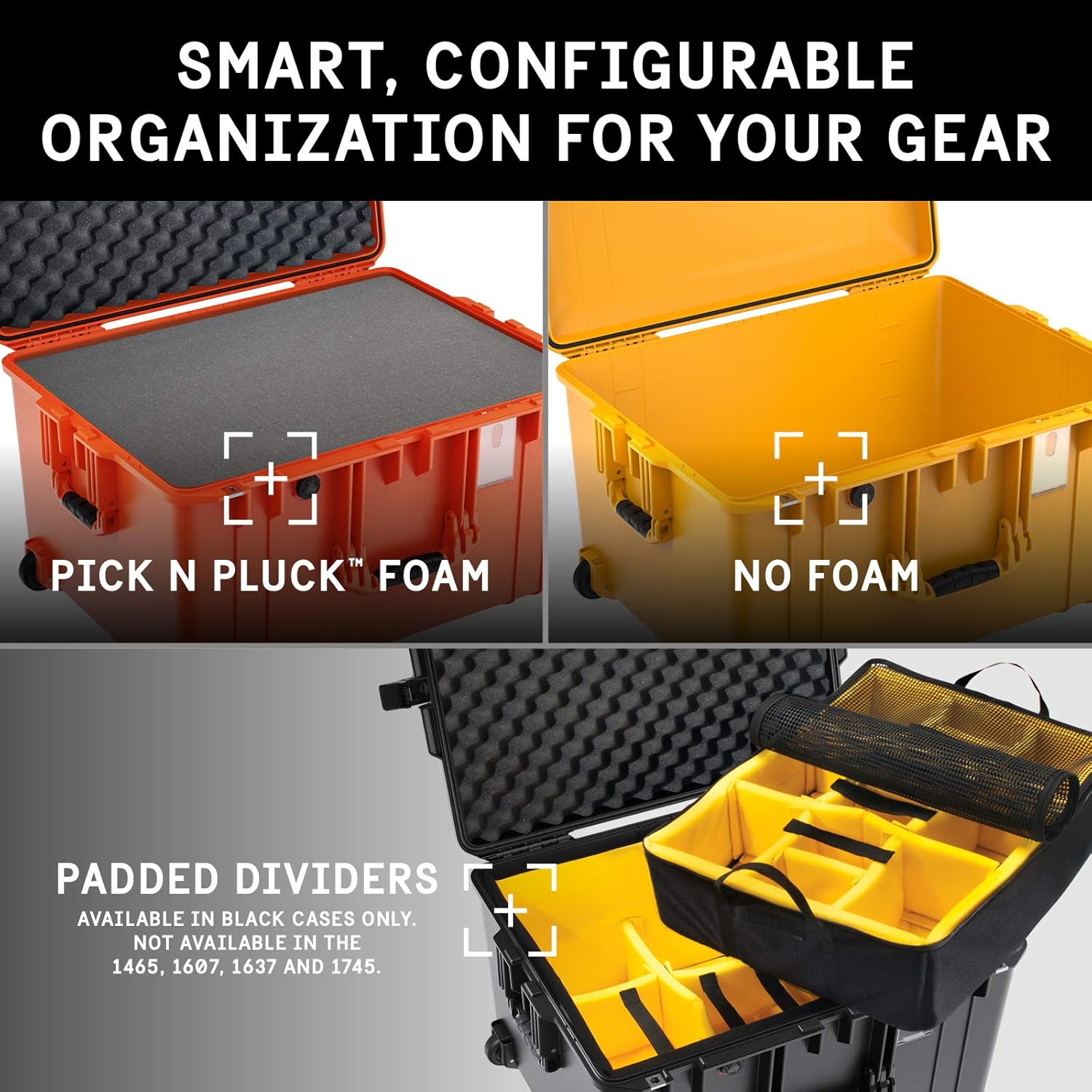 Black Pelican Case with Foam D674892