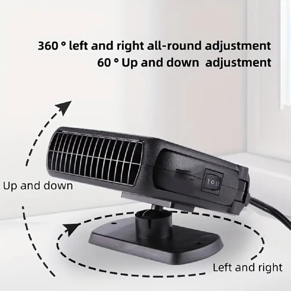200W Portable Car Heater with Cigarette Lighter Plug T50248